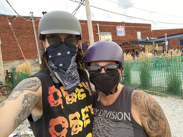 First patio of the pandemic was awesome and kinda sketch, but not too sketch.