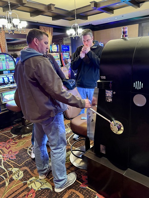 “I wanna play something with a lever!”