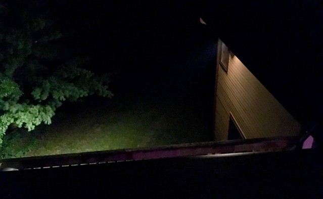 Starting to relax a bit. Starting to hang out on the rooftop.