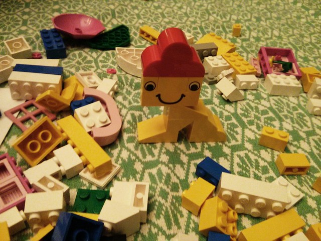 I made a crawling lego man. Sort of.