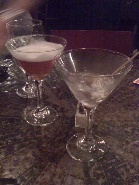 Before dinner tinis!