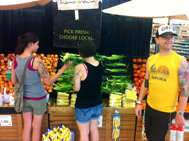 Picking fresh. Choosing local.