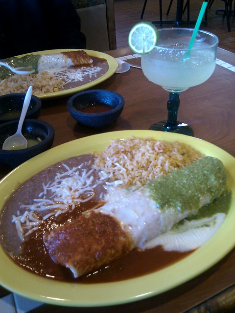 Cinco de mayo flag burrito!