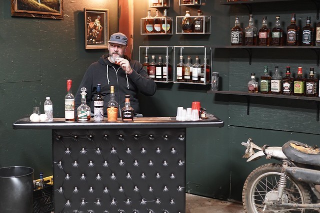 Hangin in the warehouse