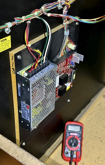 New power supply installed…