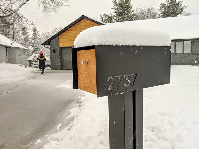 Snowy mailbox