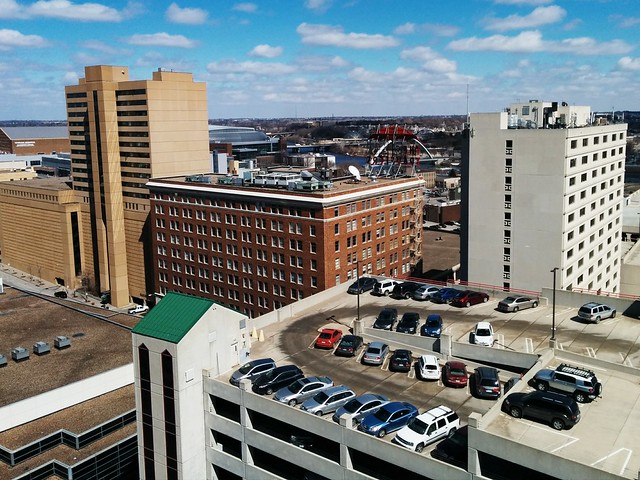 Every time I hang out with Alexander, I wind up on a rooftop