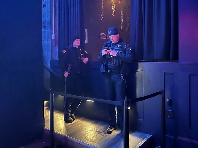 Clubbin Cops in VIP