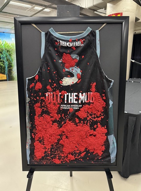 B Robert Moore Out the Mud Iowa Wolves Jersey