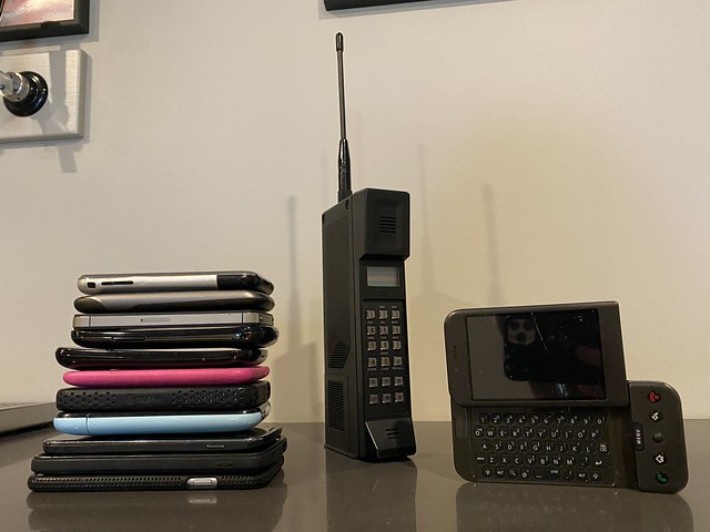 got a bunch of old phones