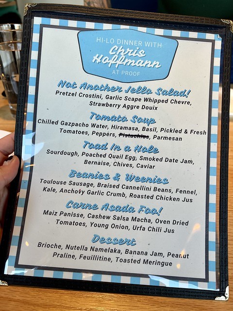 Well this dinner should be fun