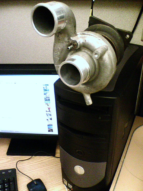 I'm turbo-ing my work computer