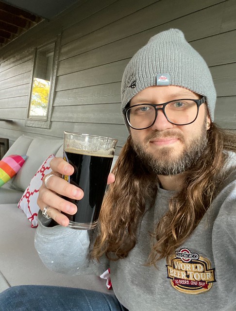 Yard work and a lunch home brew