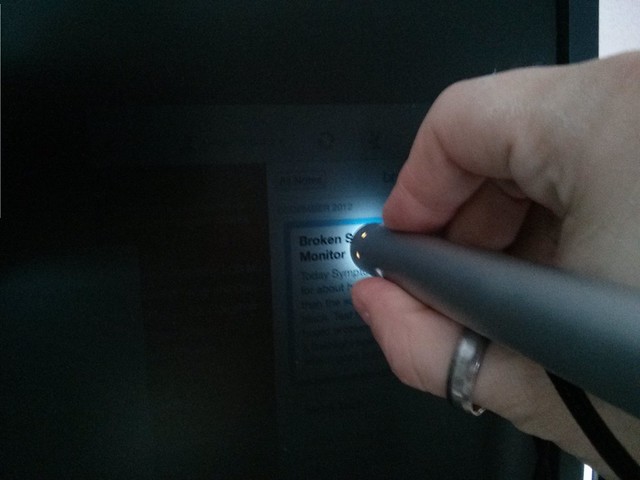 I got a broken backlight