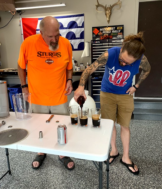 Pourin some old-ass homebrew.