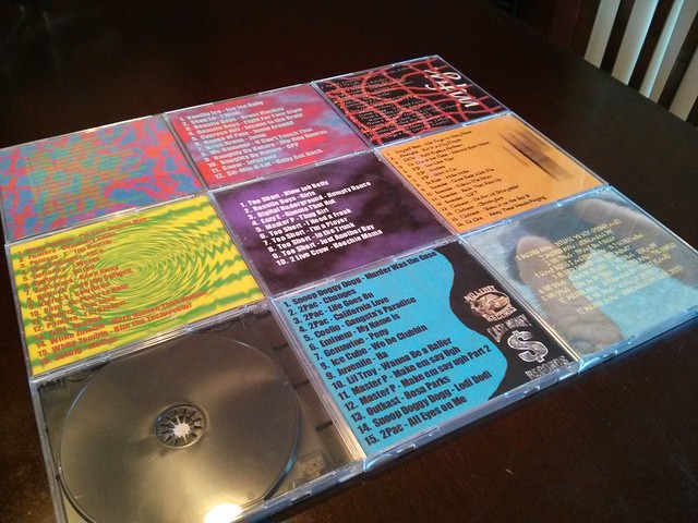 some old mix CDs that I made in 1999-2000