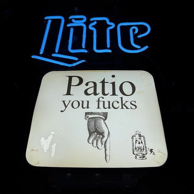 I wonder if this is where the patio is