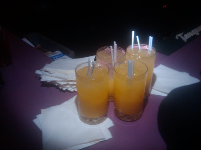 Its buy 1 get 1. We asked for 2 - meaning 1 and 1 free. Nope. Dana brought us 16 drinks. 16!