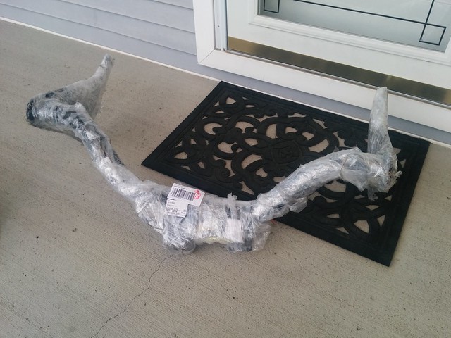 Ordered a hitch for our SUV... This is how it was delivered...