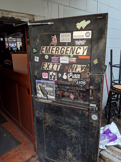 Lefty's emergency exit