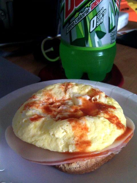 This has been my breakfast a lot since starting to work from home.