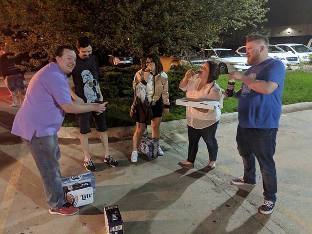 Adults... doing adult things.