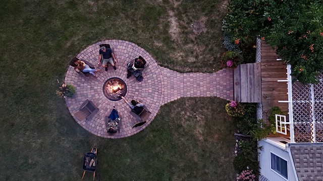 Chillin around the fire