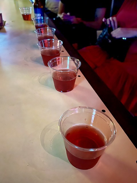 Greenwood Lounge used to be known for their watermelon shots. Apparently, they make some sort of ...