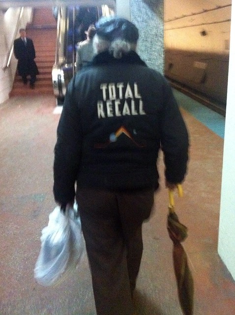 This old dude in the Total Recall jacket was awesome.