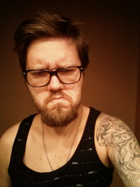 Beard trimmer died. I'll have a huge goatee for a minute.