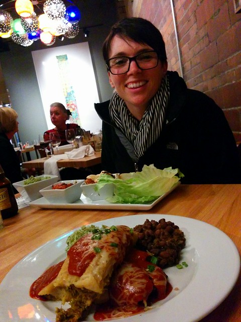 Gettin some Mexican food with this girl