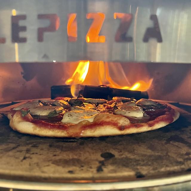 Grillin up that margherita