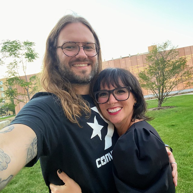 Walkin through the parks before dinner