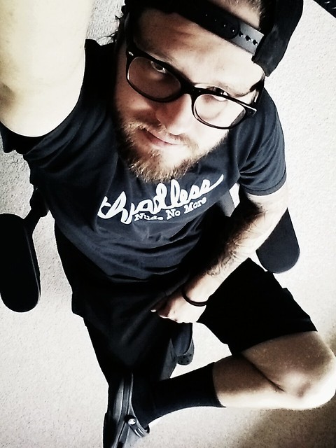 Murdered out (by pure accident), crocs included. I have a lot of black clothes.