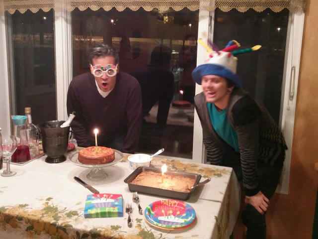 Birthday stuffs with Matt and Jake