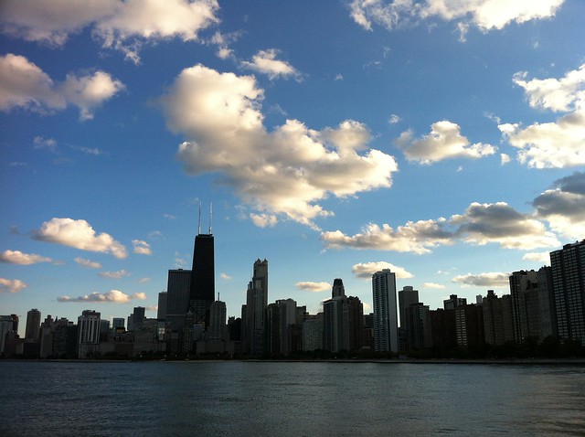 Chicago is beautiful today
