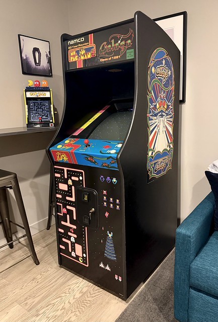 Got this Ms. Pac Man / Galaga machine now