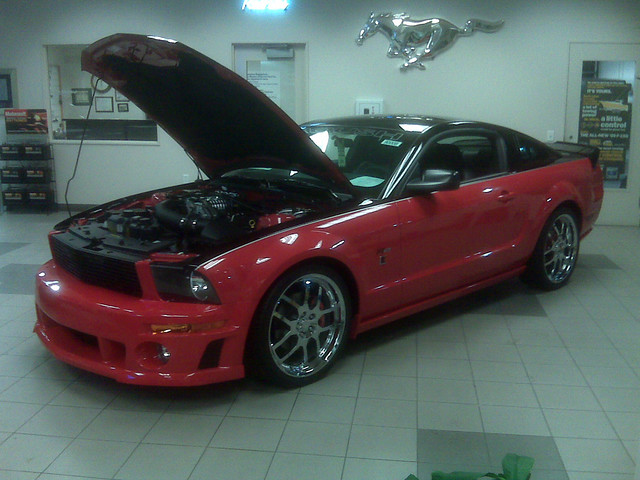 This Mustang looked pretty freakin good. If I were only into American Muscle (and had $50 grand).