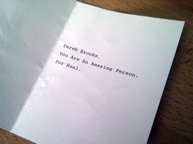 LL Bean Gift Message to self