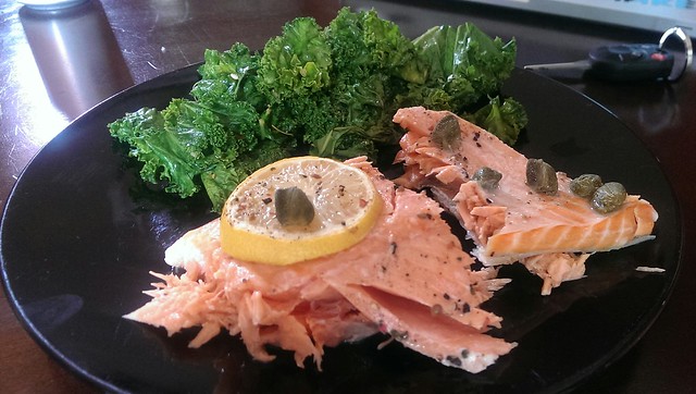 Lunch is a bit better when Kari is home