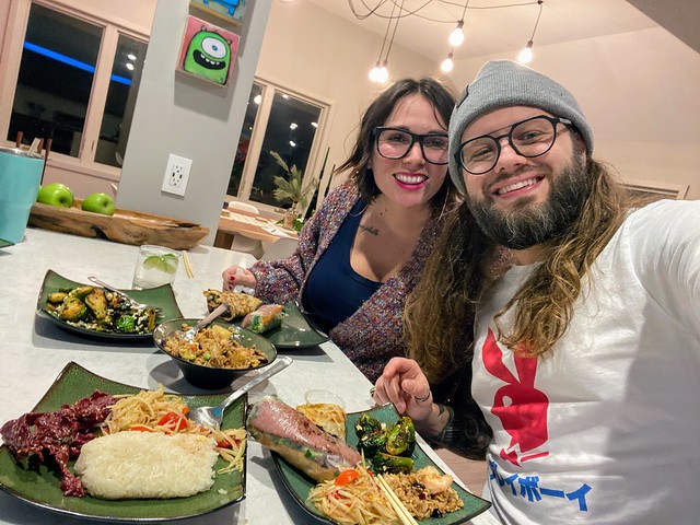 Gonna stuff ourselves with this southeast asian food