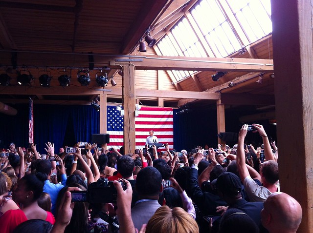 Obama takes the stand