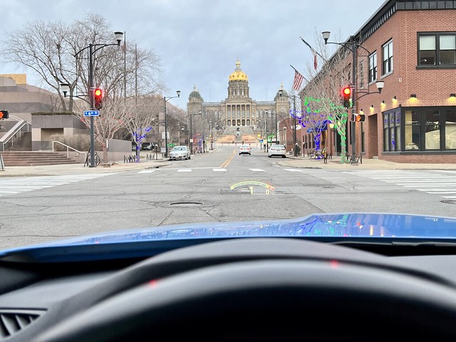 Feels good to be scoopin the loop with this car in December.