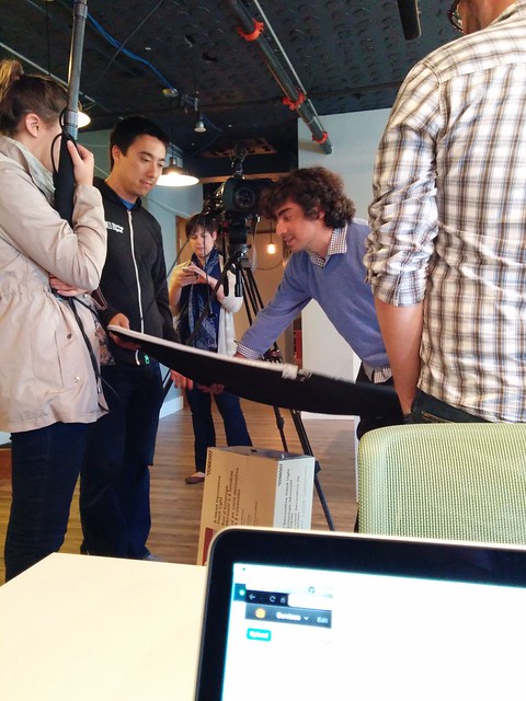 Media in the workplace... OFA flashbacks. *twitch*