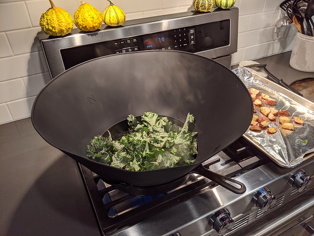 Look at this crazy grease splatter cone cooking device.