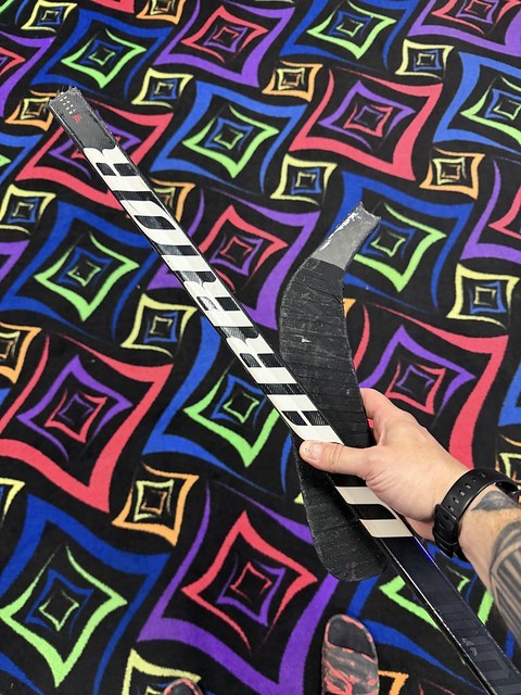 Broke my stick. Dangit.