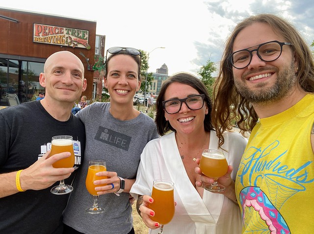 Aaron and Cassie are in town!