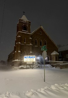 Winter weather church