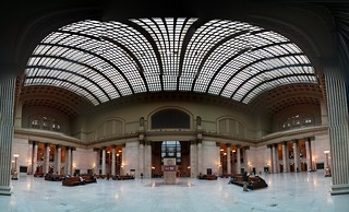 Chilling in the Union Station Great Hall, waiting for my ride back to Iowa. I love this room.