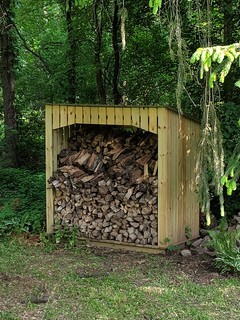 Jon's firewood shed